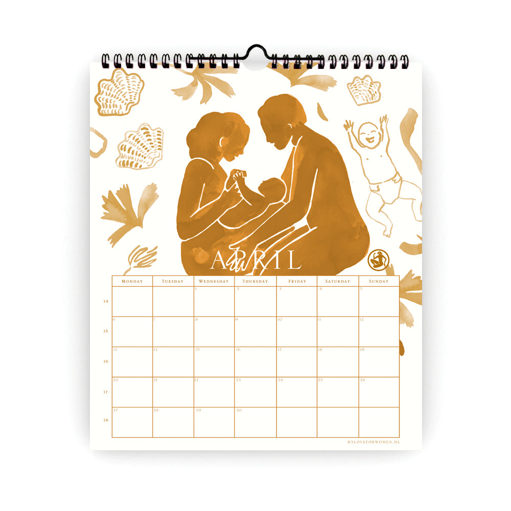 My Love for Women Calendar 2026
