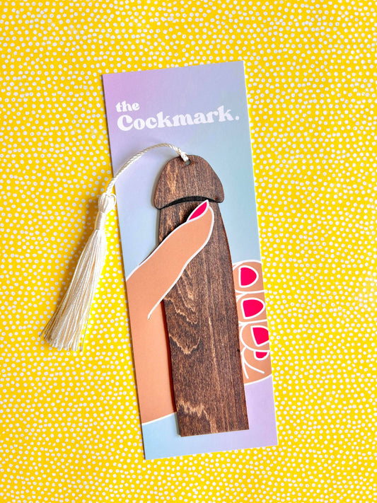 Original Cockmark™ Bookmark: Dark