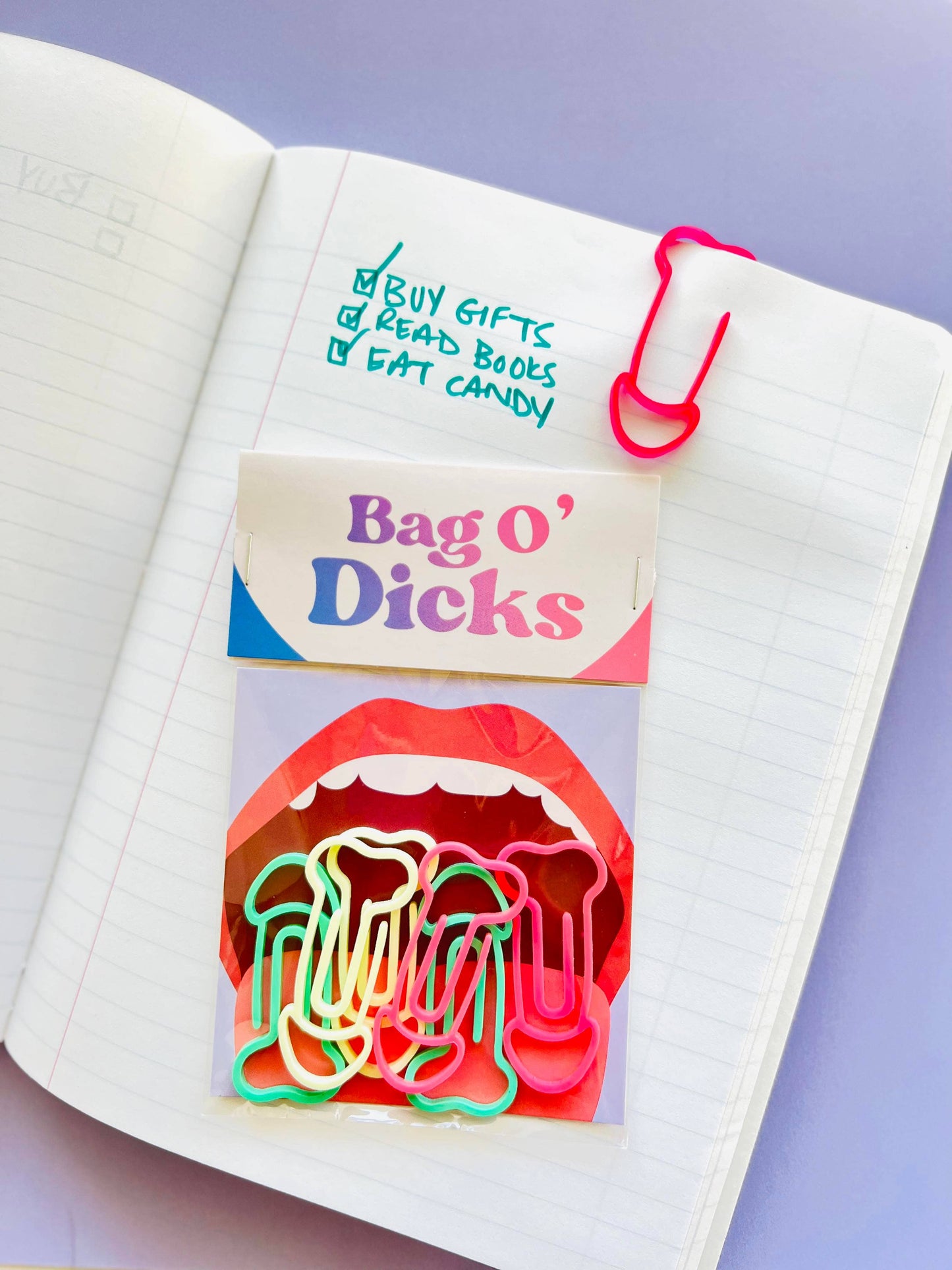 Bag O' Dicks Cockclips: Sherbert