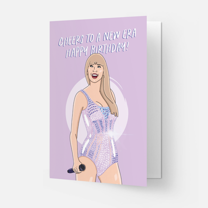 Birthday Era - Taylor Swift greeting card: Double