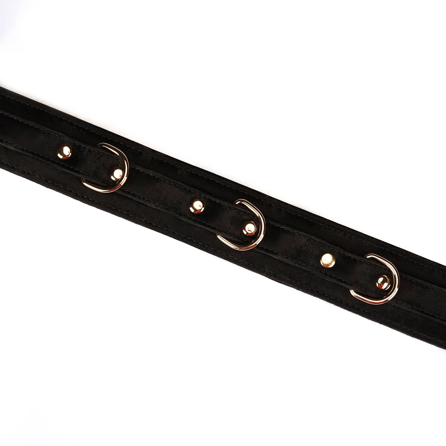Boudoir Amor Vegan Collar with Leash Black