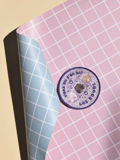 Iron-On Patch "Come and Fight the Boobs"