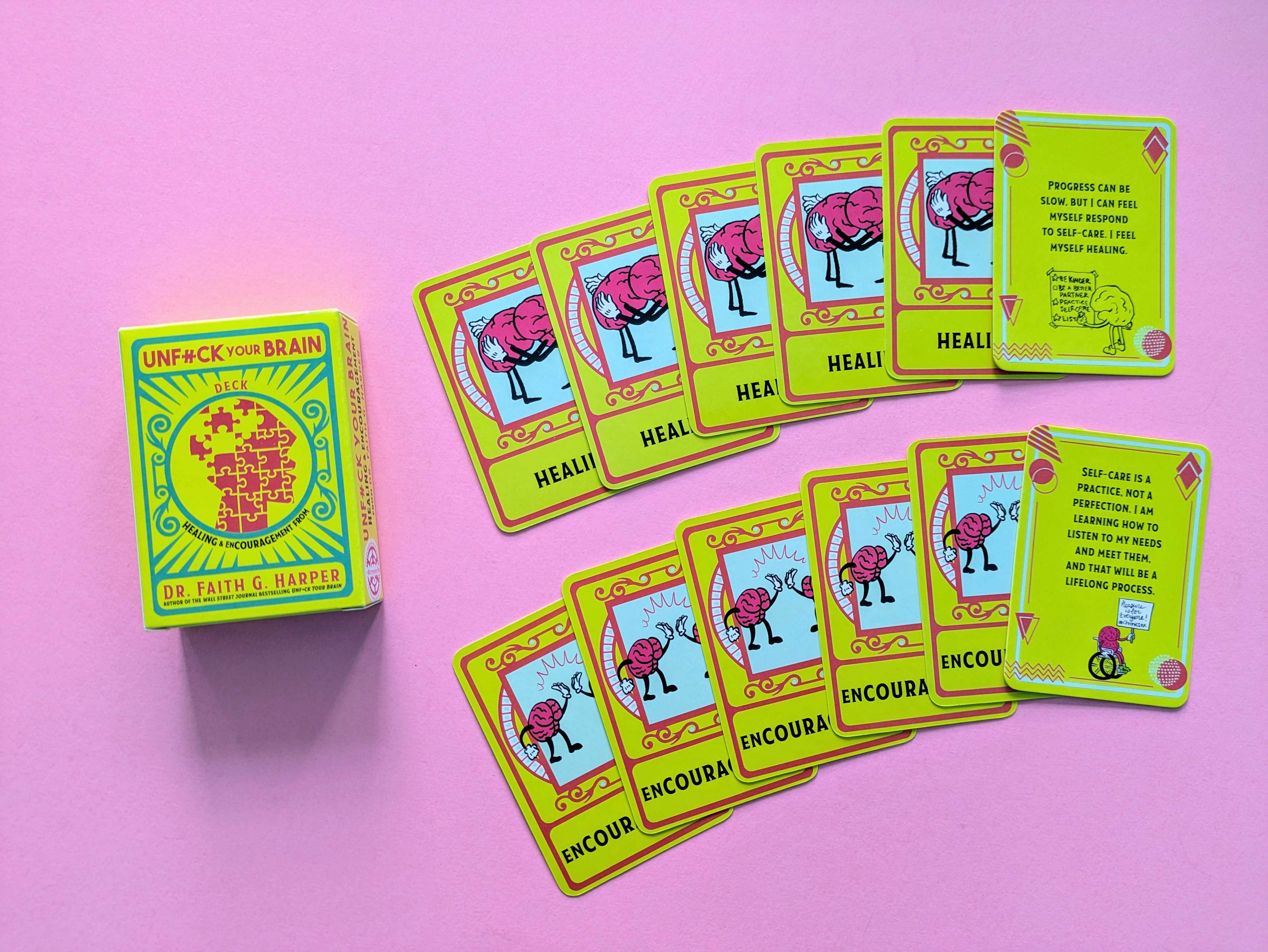 Unfuck Your Brain Deck: Healing & Encouragement