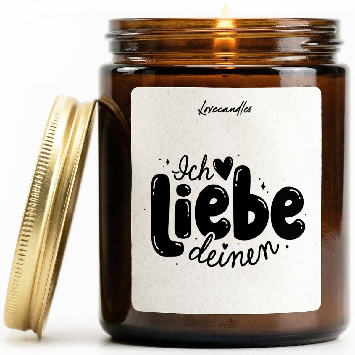 "Ich liebe deinen" Scented candle