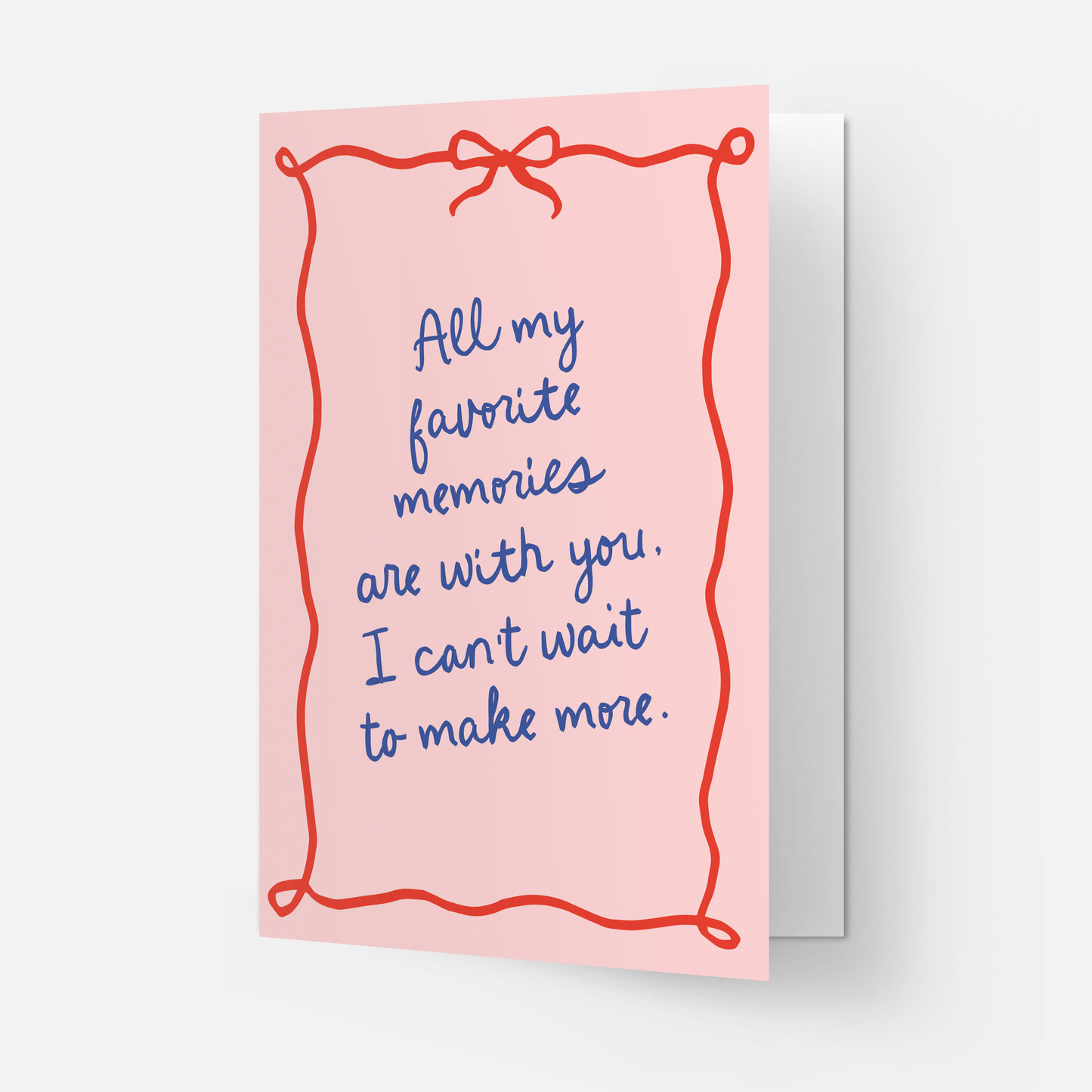 Fave Memories greeting card