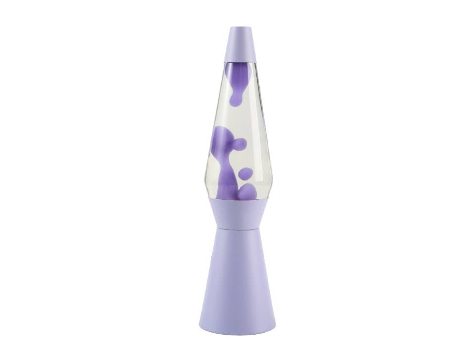 Spaceship Lava Lamp Pastel Purple