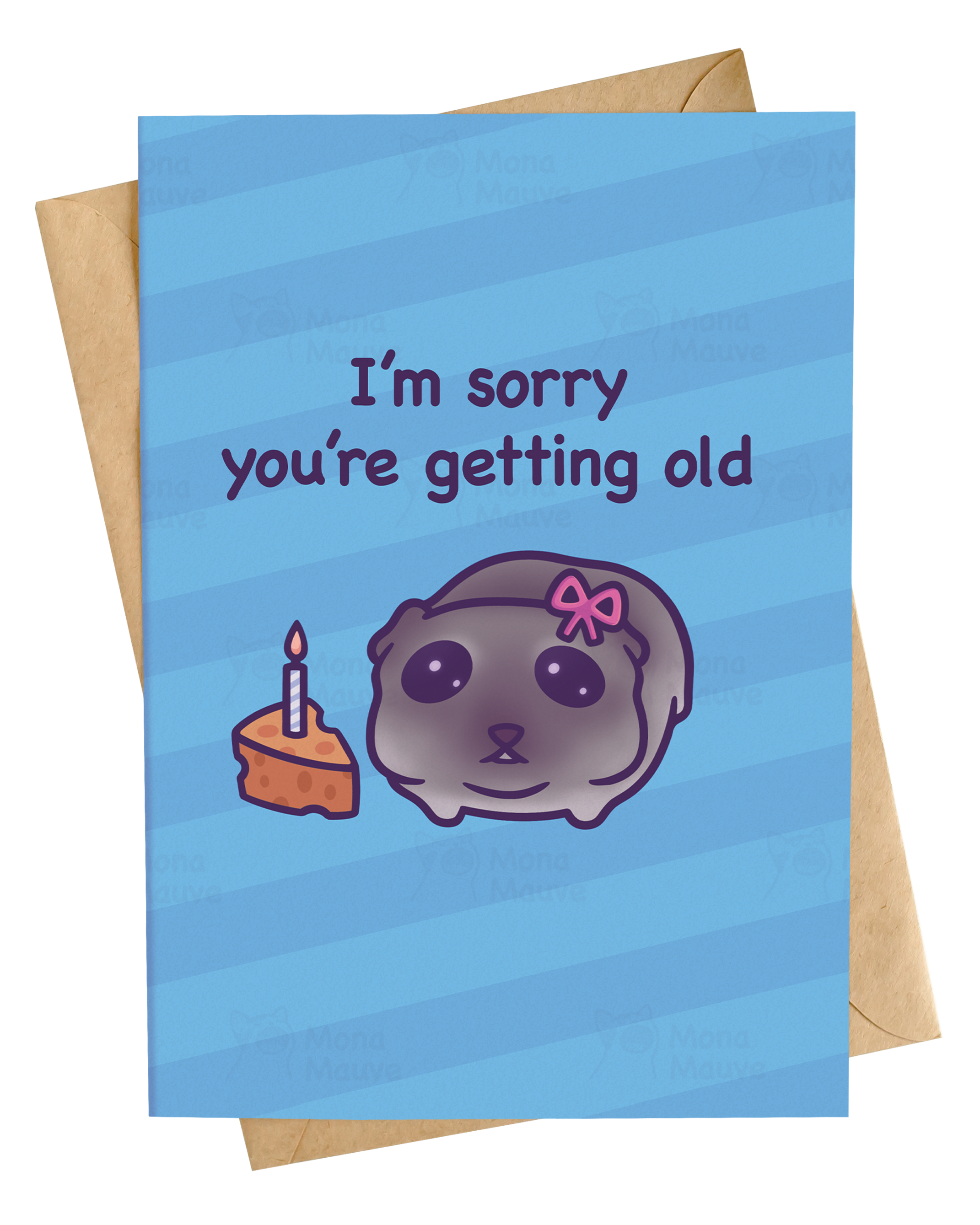Sorry you're getting old | Funny Birthday Card: A6