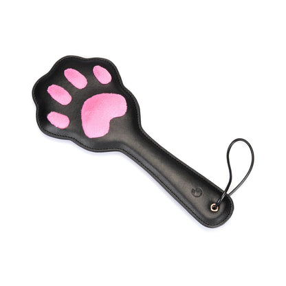 The Sensory Cushion Paddle - Plush Paw & Crimson Heart: Pink