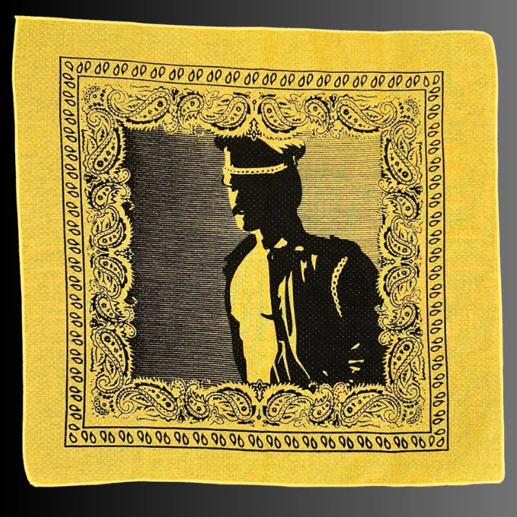 Retro Leather Biker Bandana — Vintage Queer Illustration