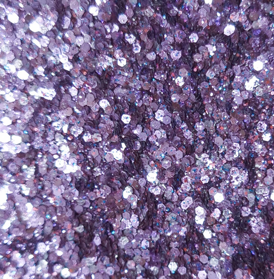 Purple rain glitter