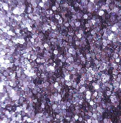 Purple rain glitter