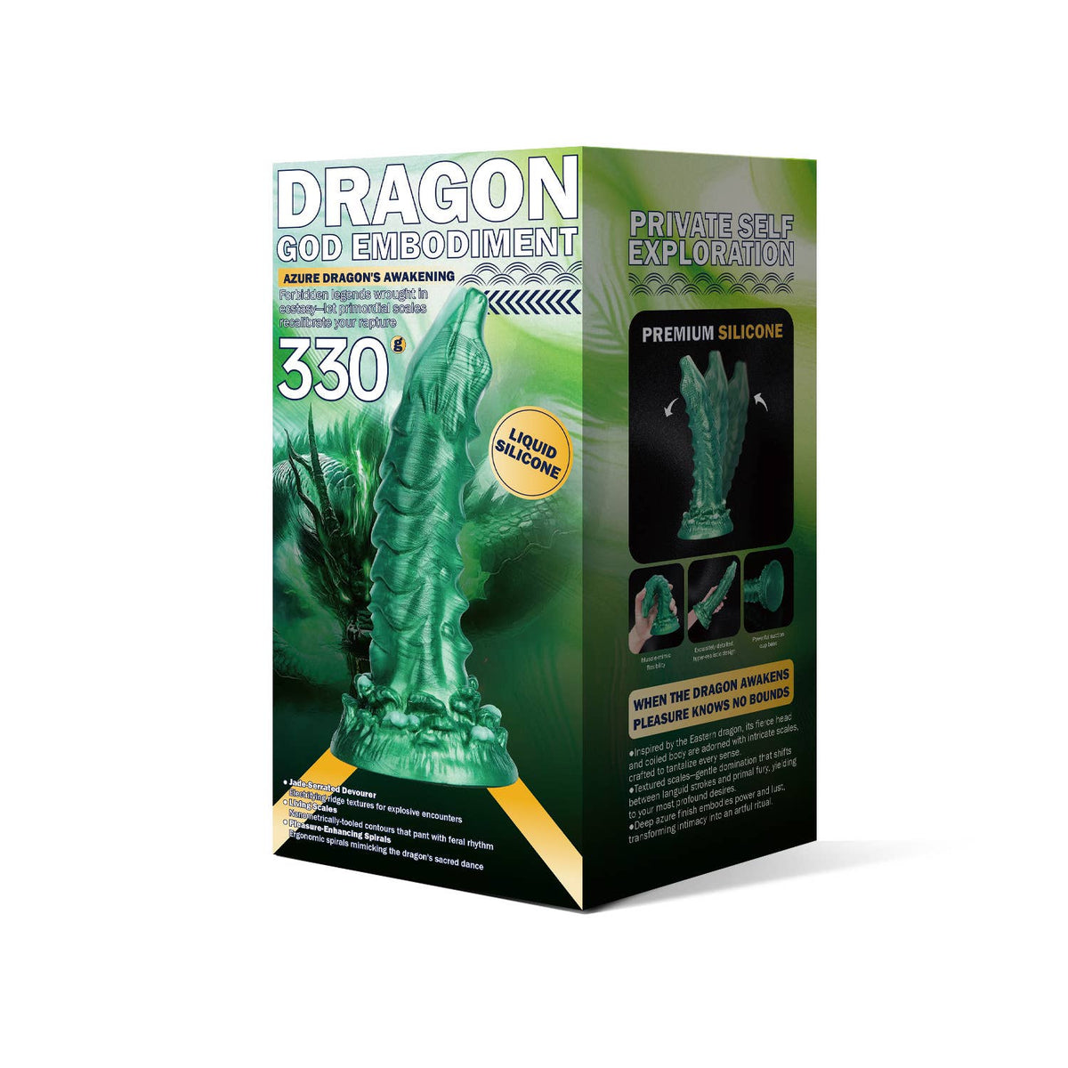 Sea Dragon Liquid Silicone Fantasy Dildo