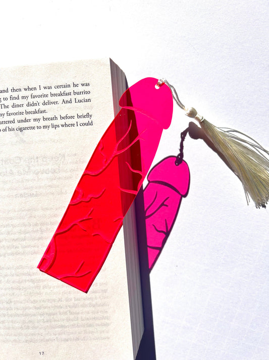 Thundercock Cockmark™ Bookmark: Neon Pink