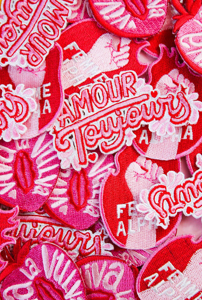 Iron-On Patch Viva la Vulva