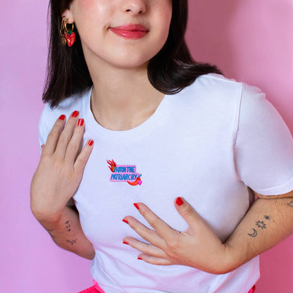 Iron-On Patch Burn Patriarchy