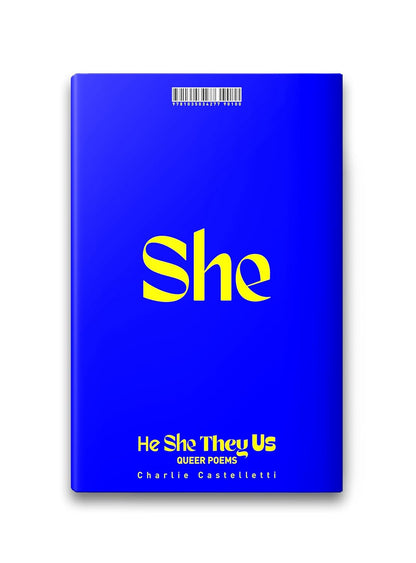 Charlie Castelletti "He, She, They, Us: An Anthology of Queer Poems"