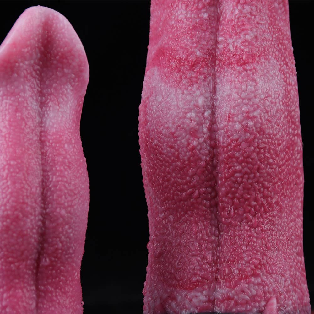 Wolf's Tongue Liquid Silicone Fantasy Dildo