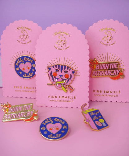 Pin'S Burn The Patriarchy Limistic