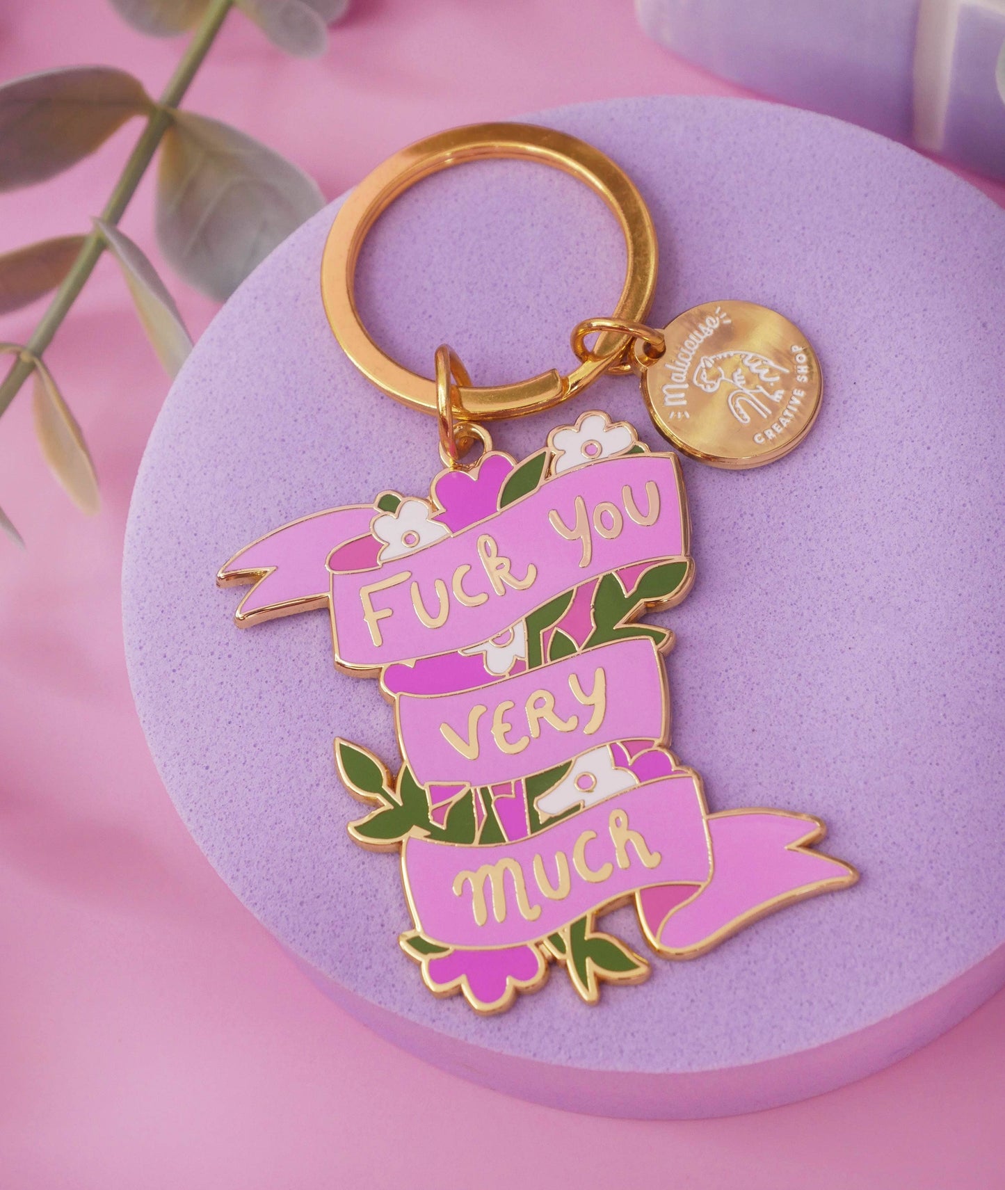 F*ck you very much keychain