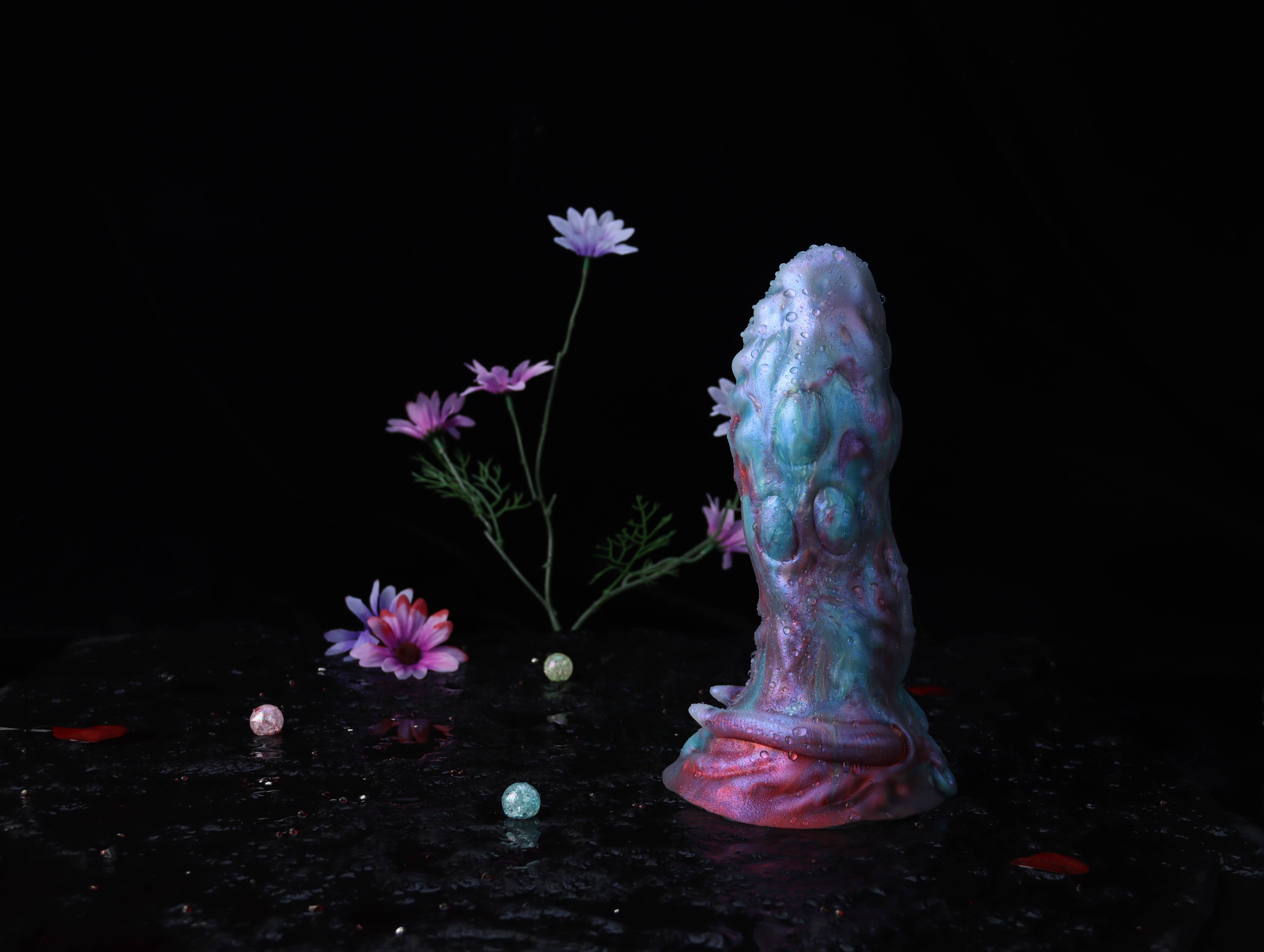 Mutant Cow Liquid Silicone Fantasy Dildo