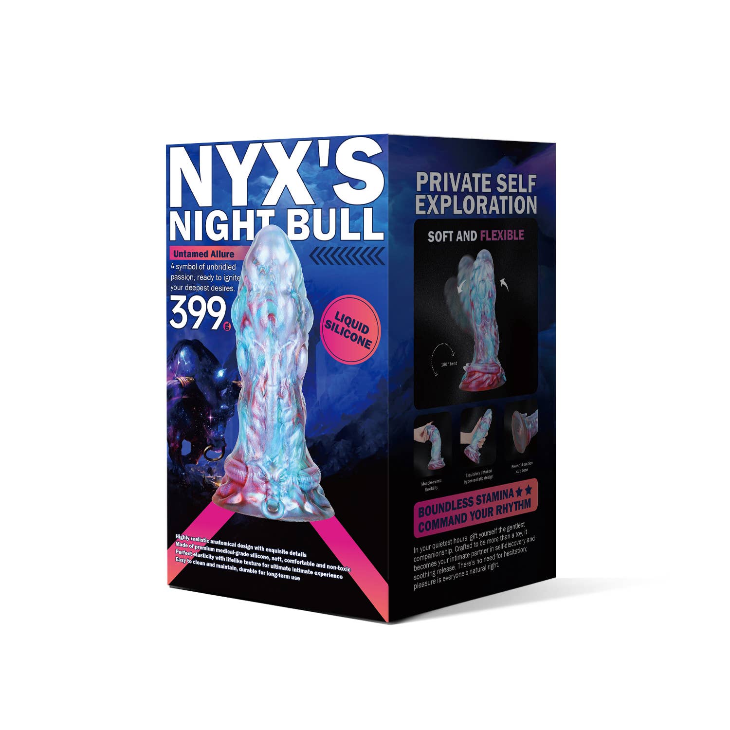 Mutant Cow Liquid Silicone Fantasy Dildo