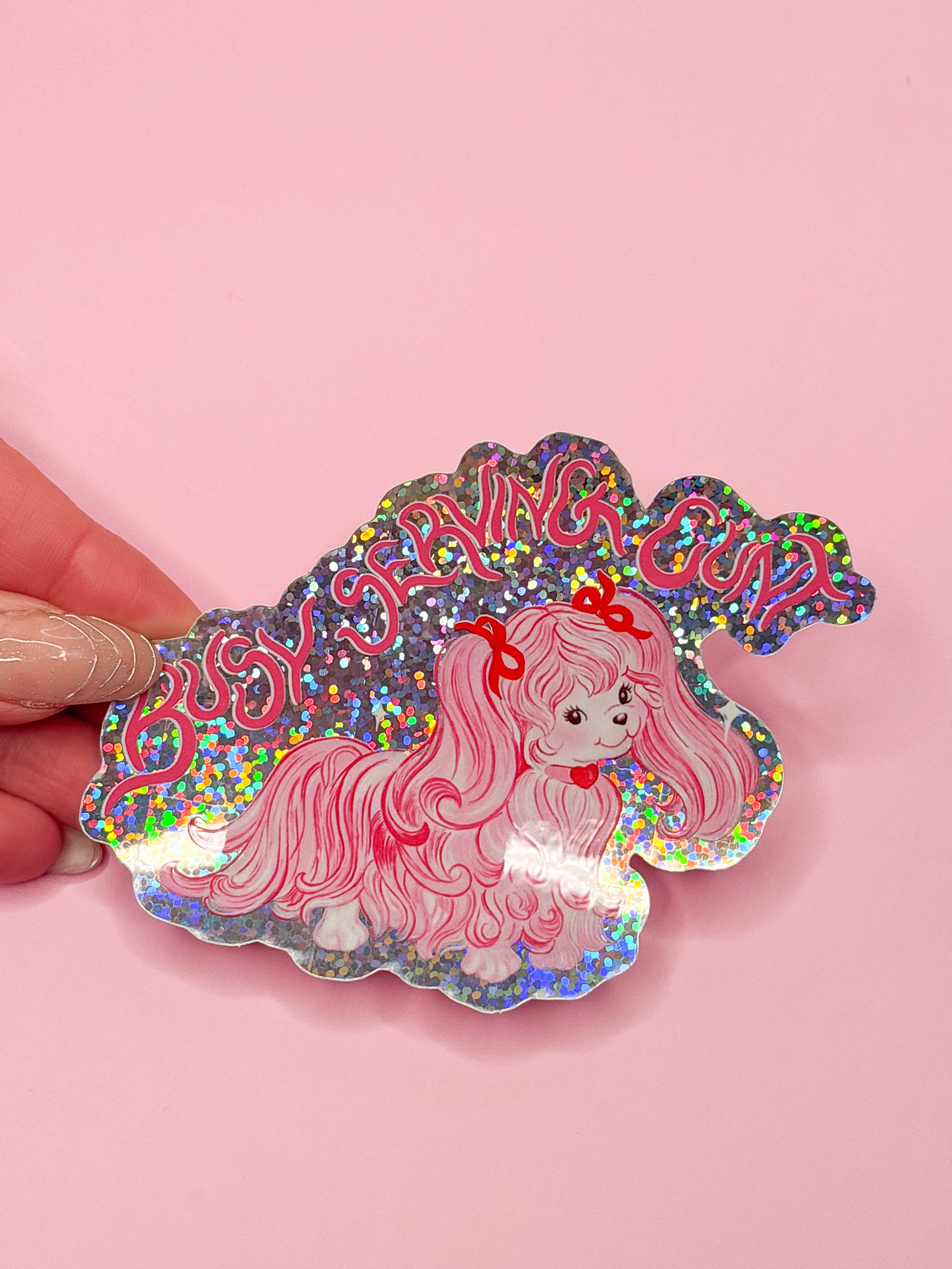 Busy serving c*nt sticker