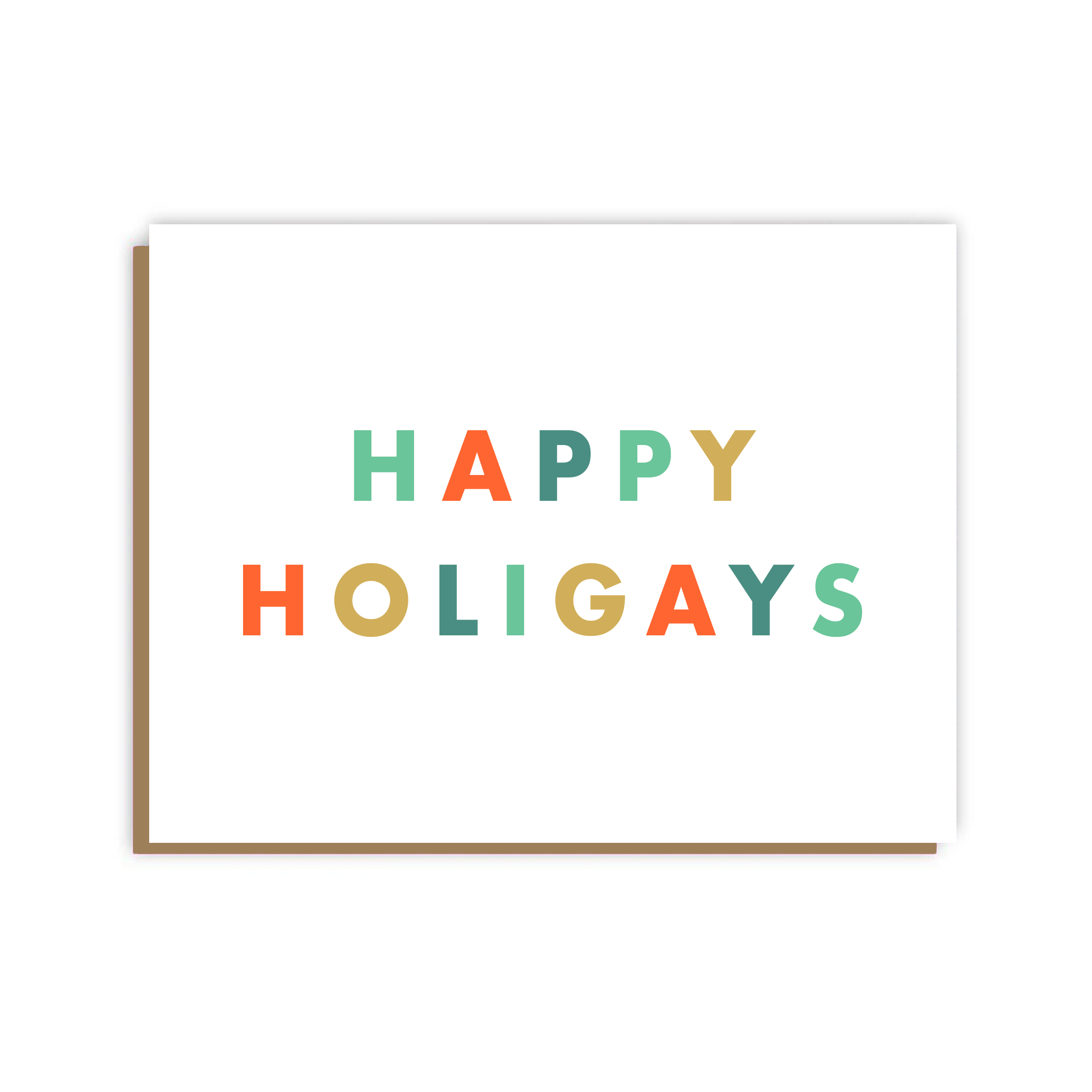 Happy Holigays Card