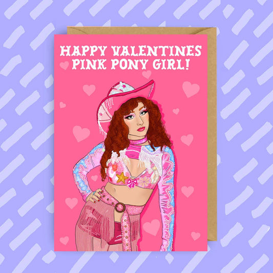 Chappell Roan | Valentine's Card | LGBTQ+ | Queer | Sapphic