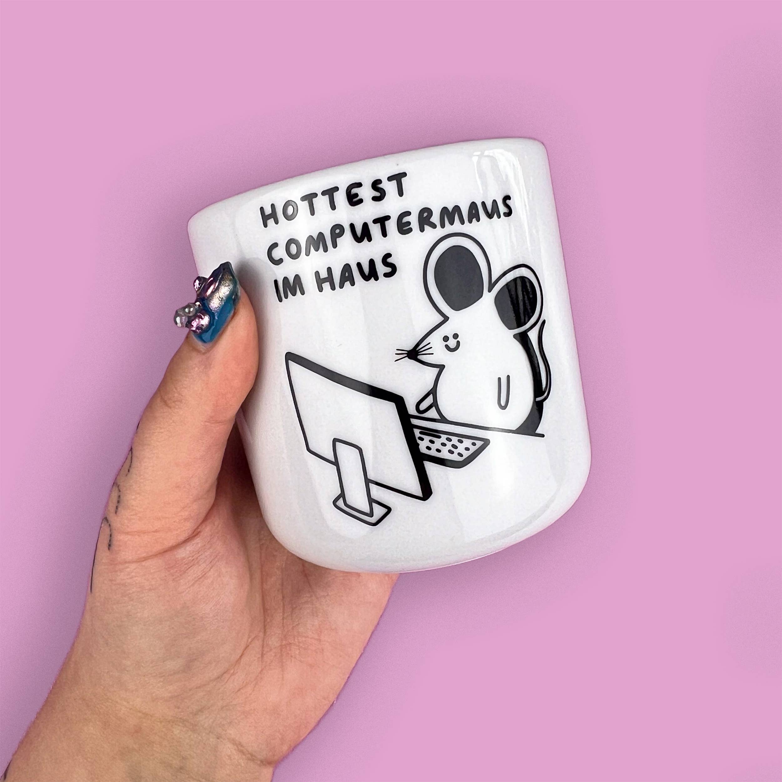 Mug computer mouse