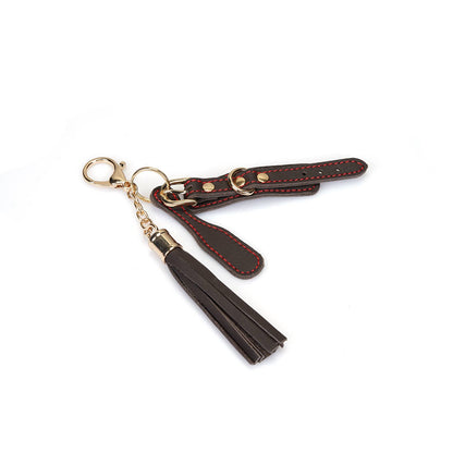 Mini BDSM-themed Keychain Set: Shiny Black