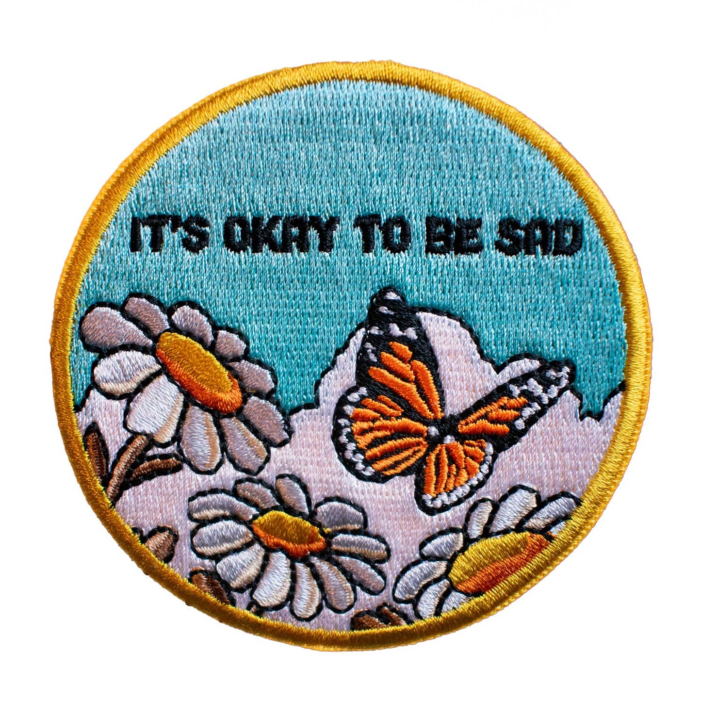 It's Okay to Be Sad (Iron-On Patch)