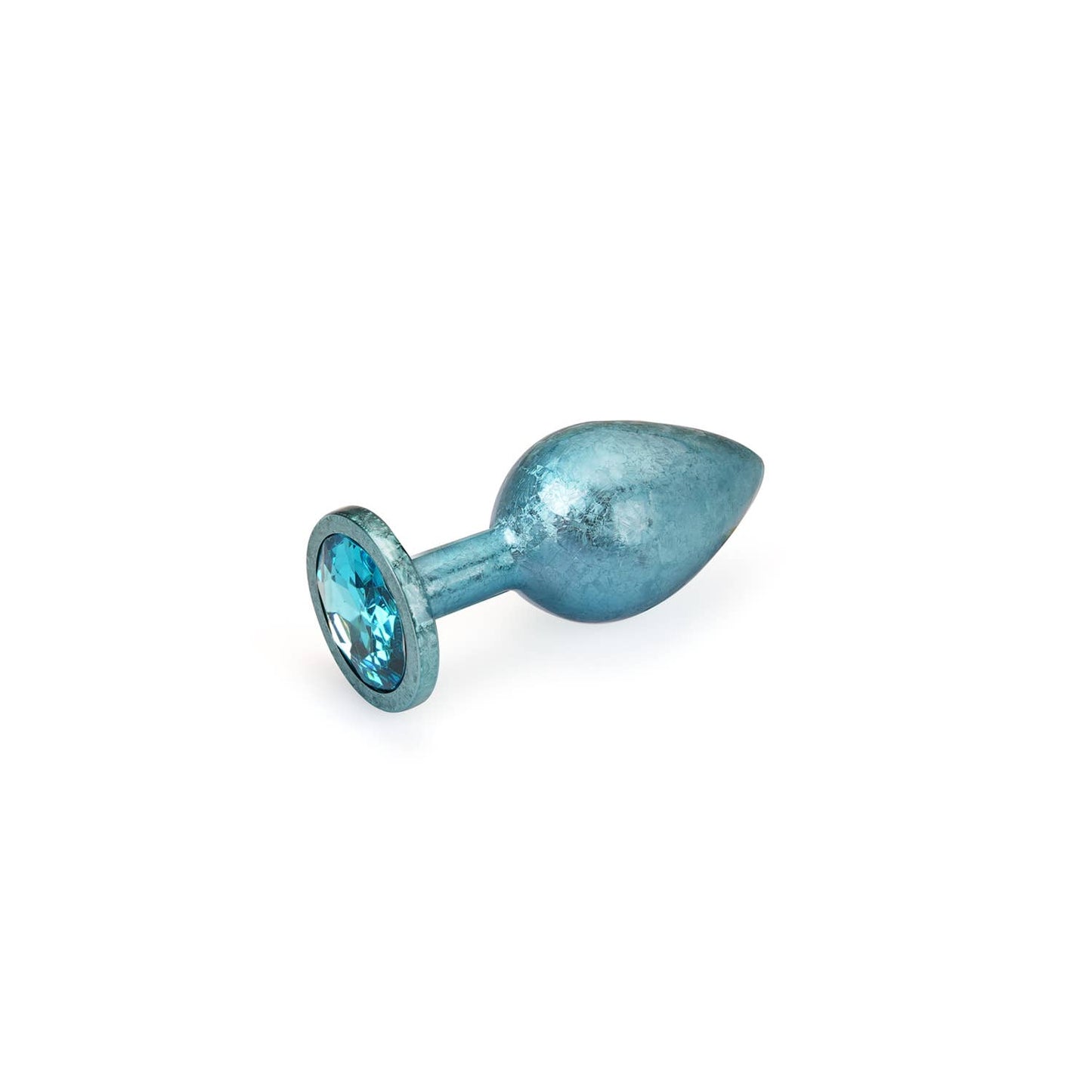 Blue Aluminum Alloy Butt Plug