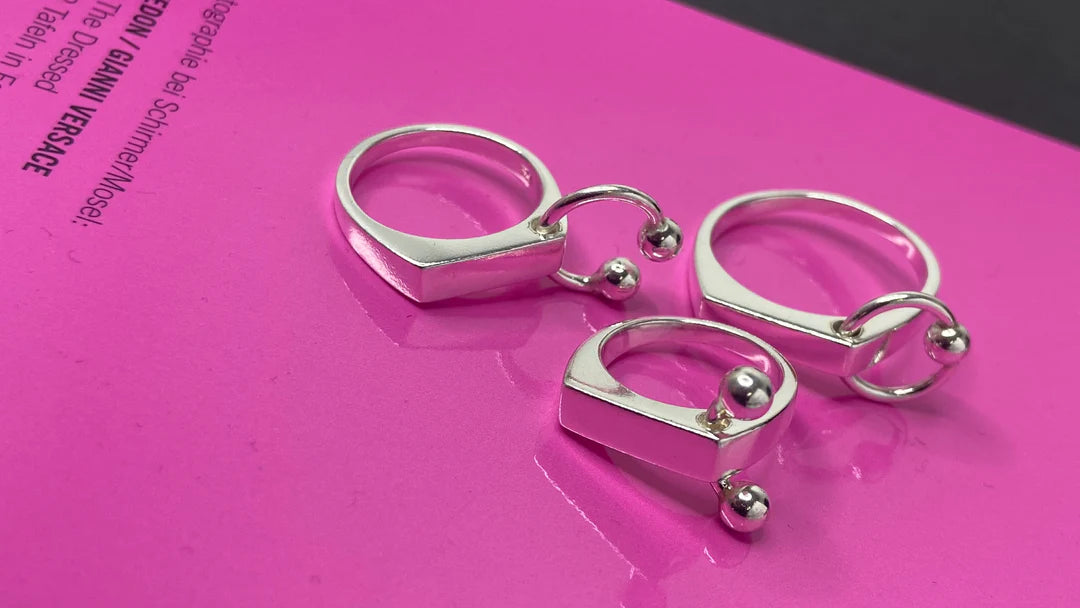 'Zero' Sterling Silver Ring - Kick In The Eye