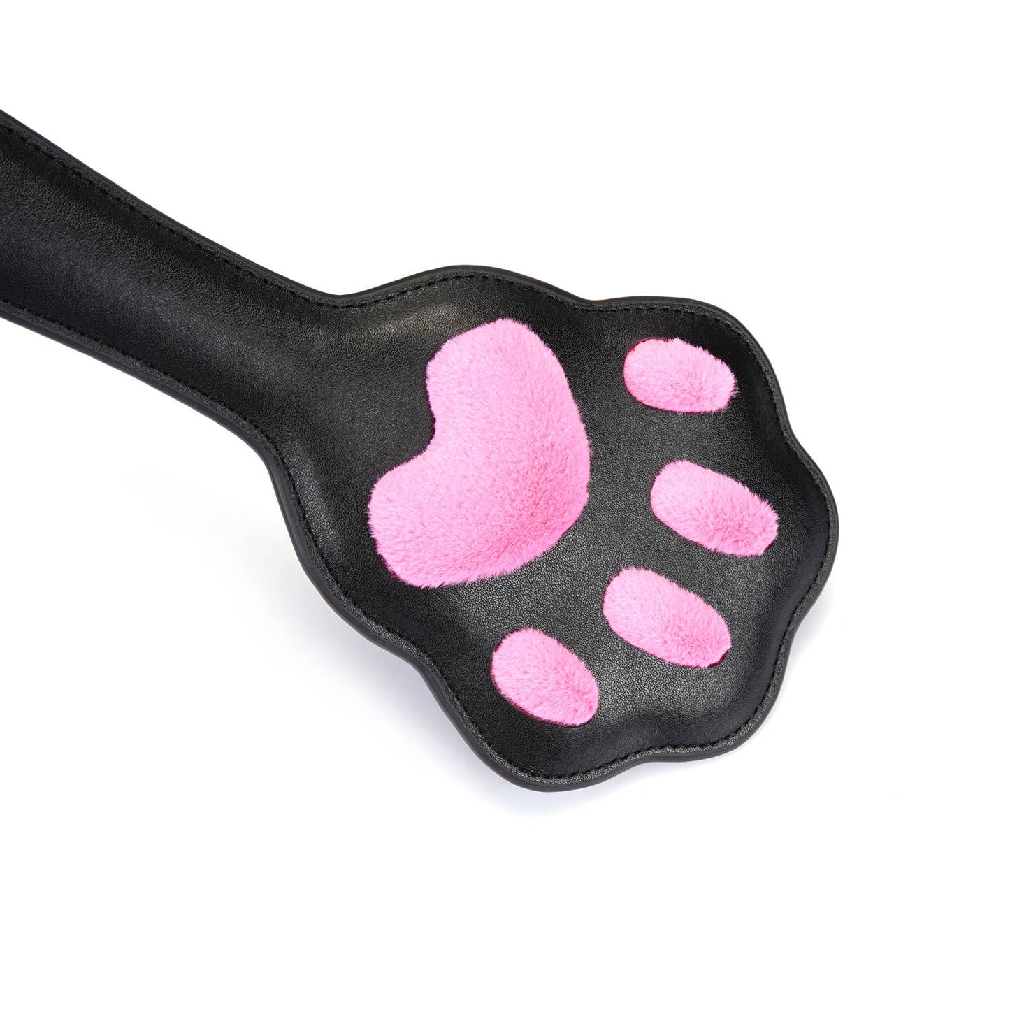 The Sensory Cushion Paddle - Plush Paw & Crimson Heart: Pink