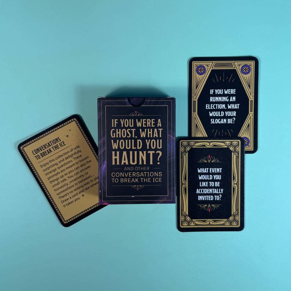 If You Were a Ghost, What Would You Haunt?: And Other Creative Conversations to Break the Ice