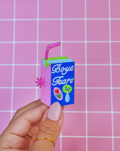 Iron-On Patch Boys Tears - Feminist Gift Idea