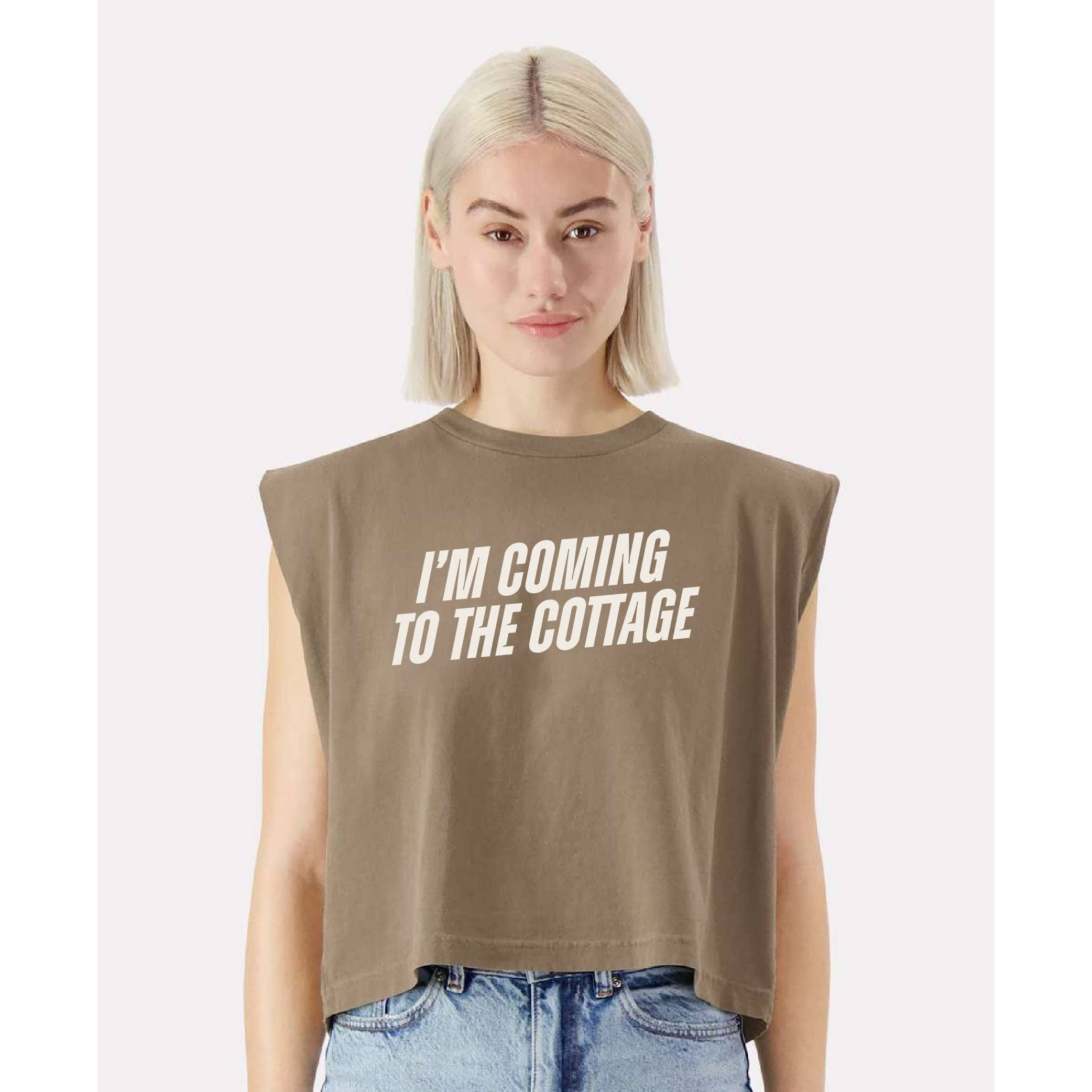 I'm Coming To The Cottage | Muscle Crop: S