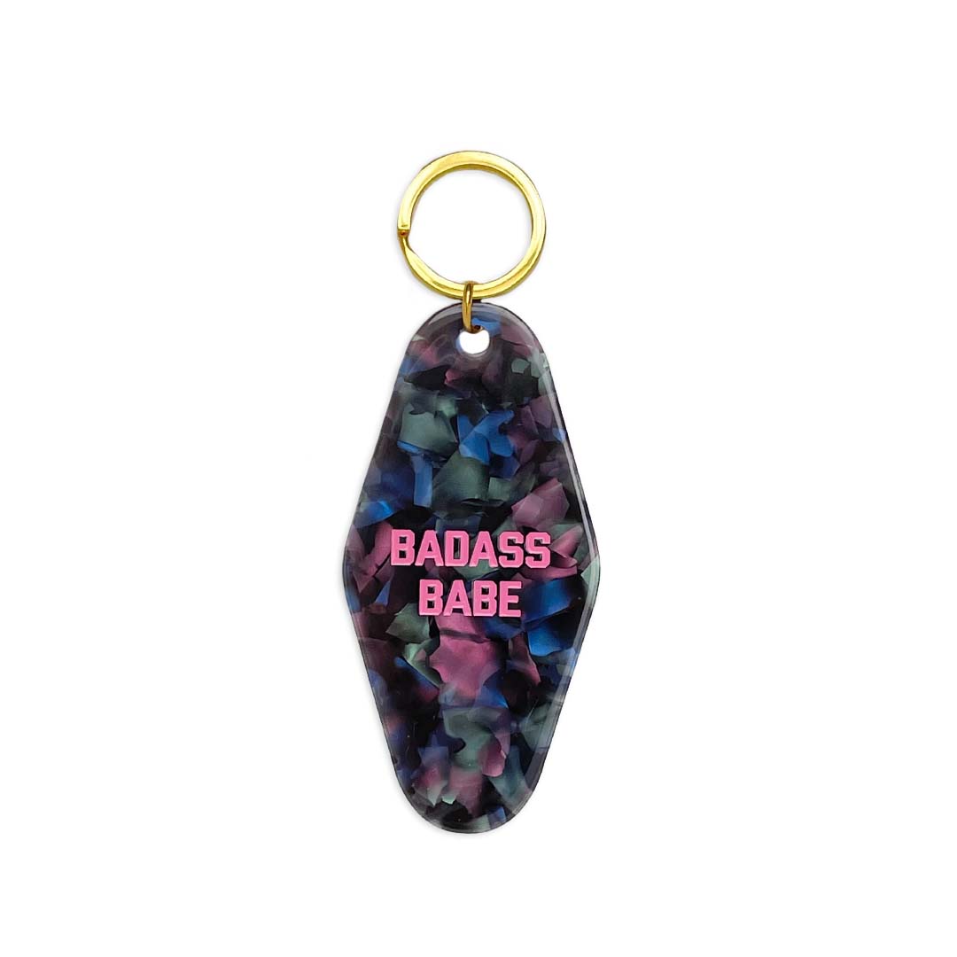Badass Babe Keychain