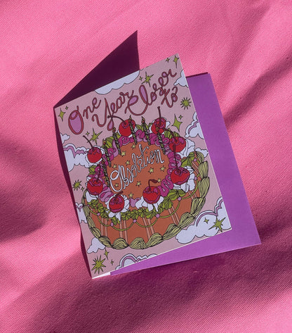 Card - Obsoletion Birthday