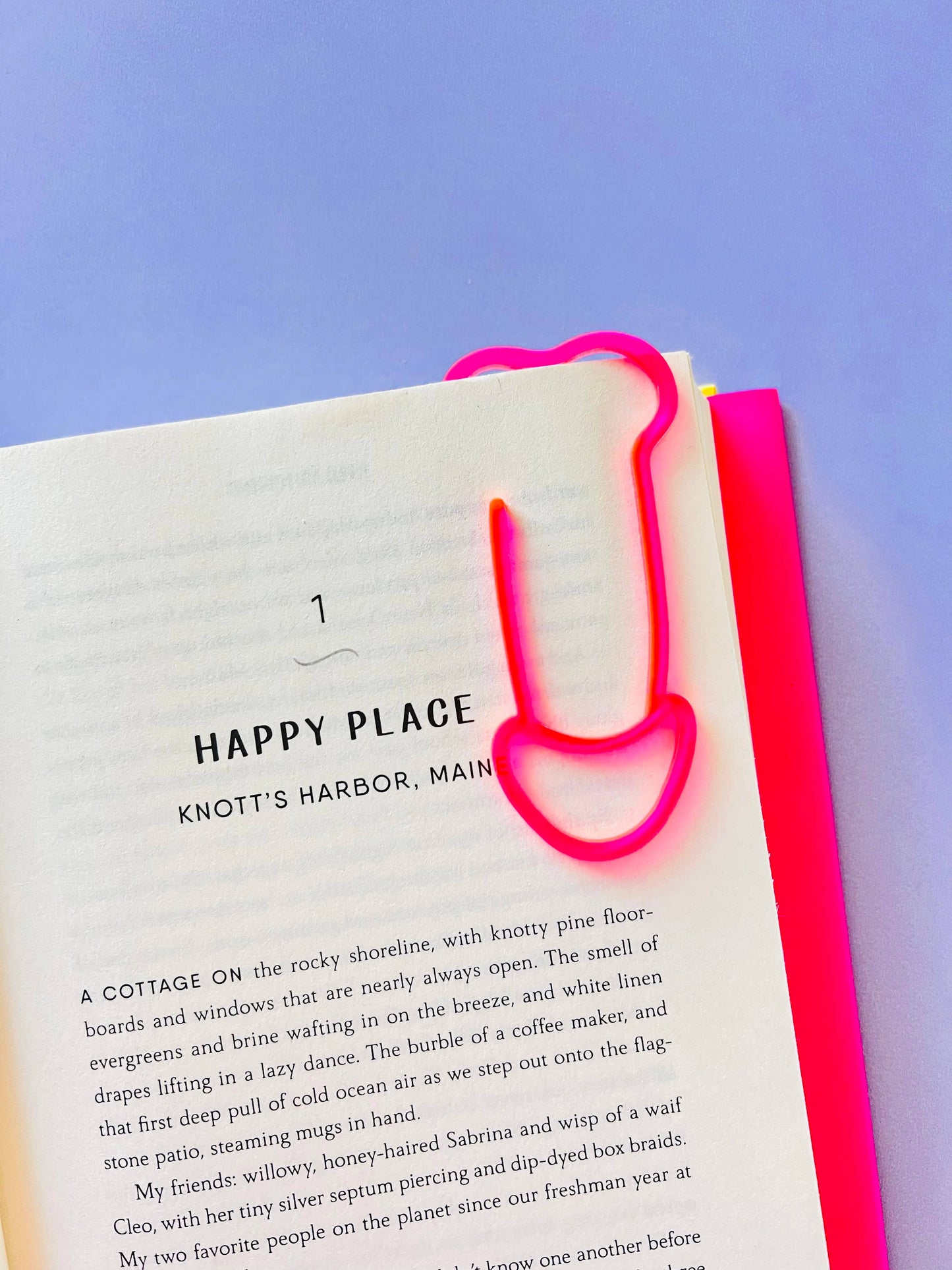 Cockclip™ Bookmark: Lilac