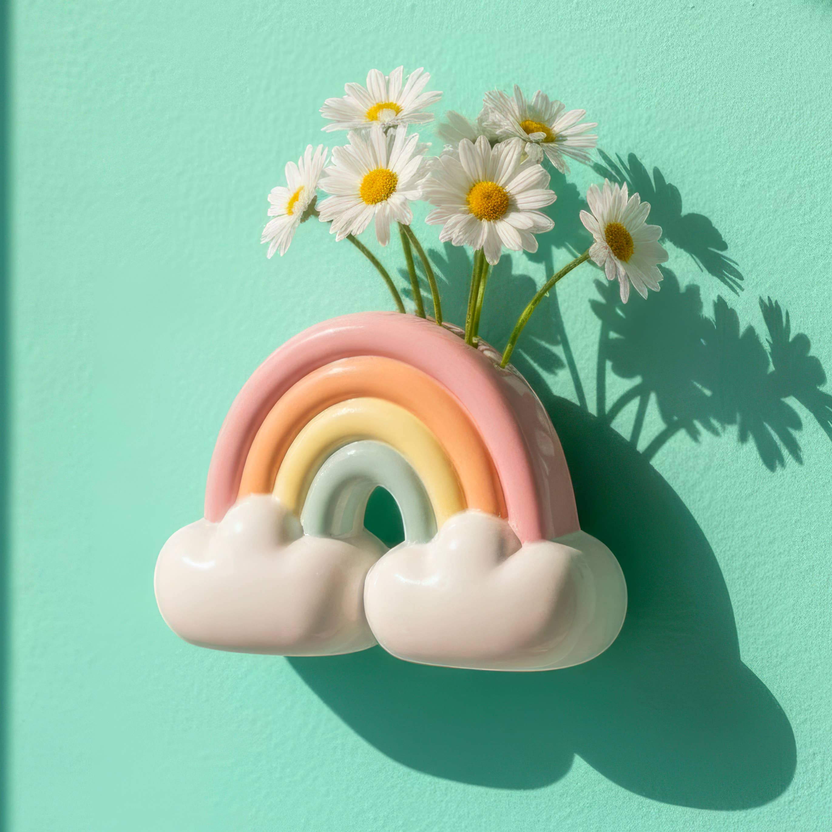 Rainbow Vase (for placing or hanging)