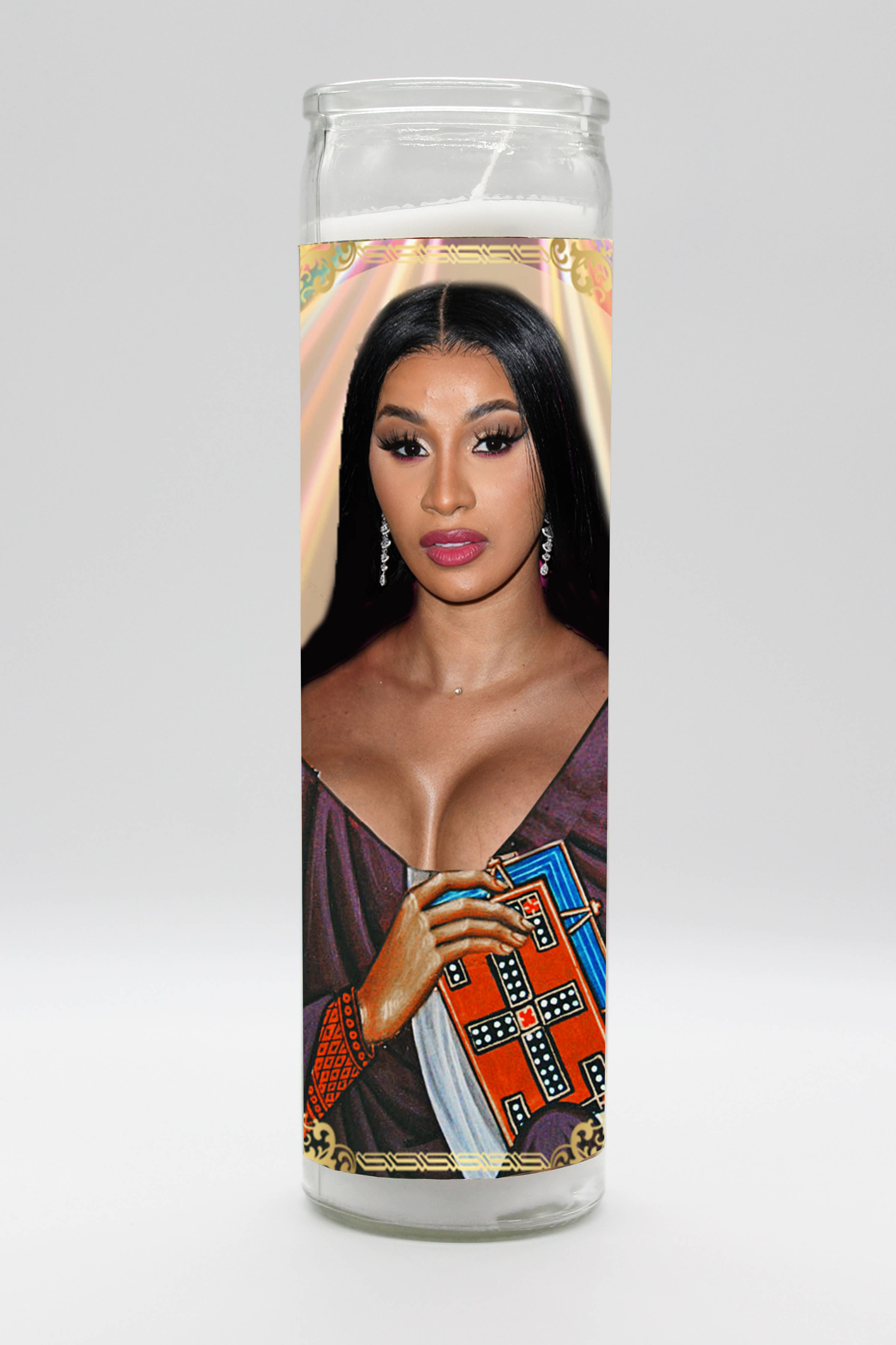 Saint Cardi Candle