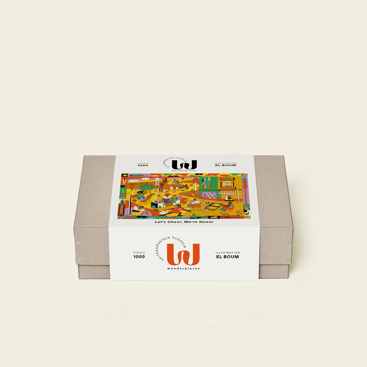 »Let's Cheer, We're Queer« Puzzle | Illustration EL BOUM