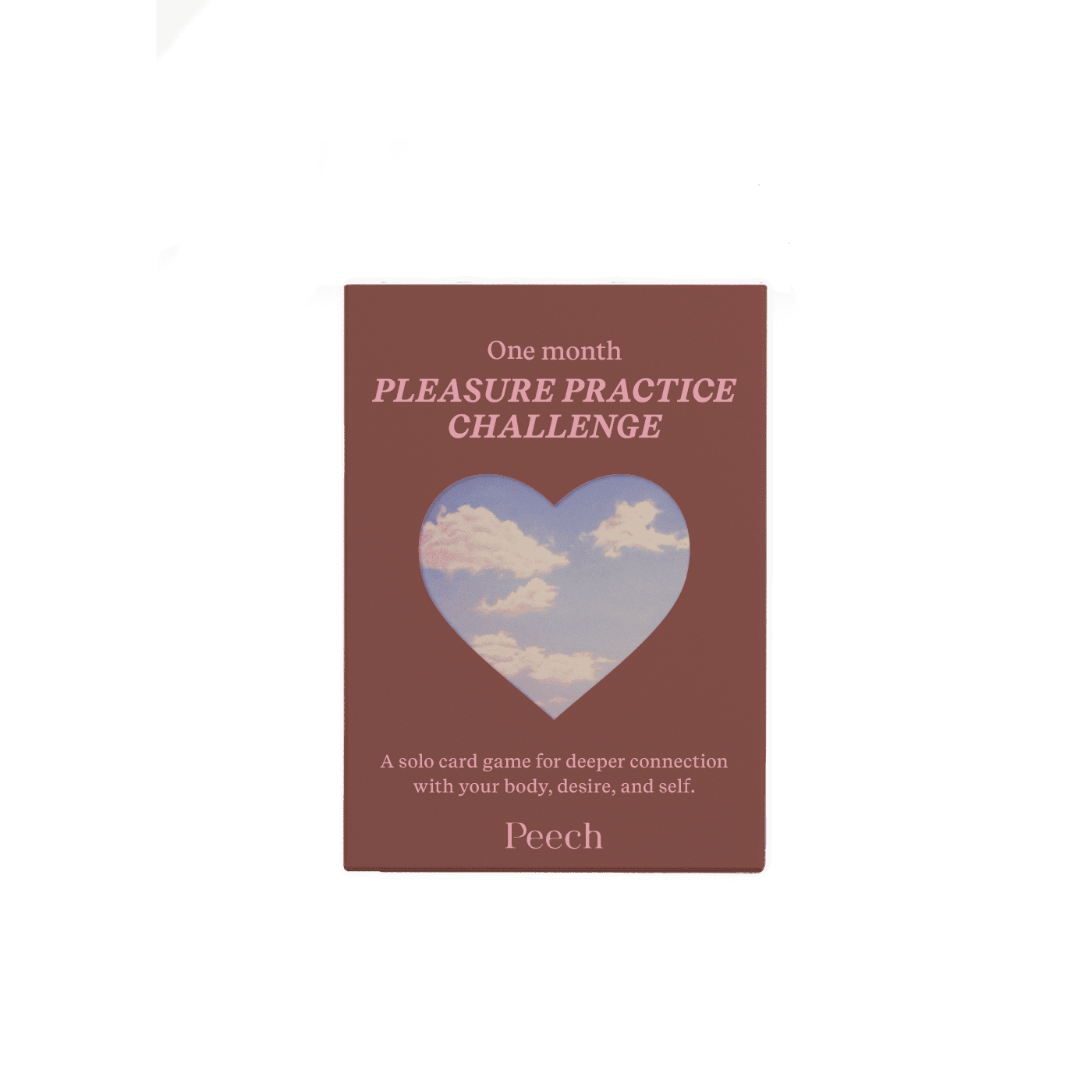 One Month Pleasure Practice Challange Card Game - Couples Game