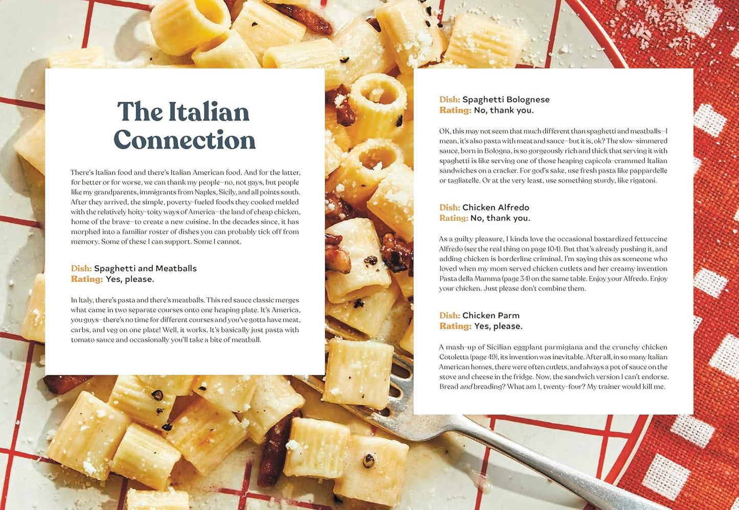 Your Pasta Sucks: A "Cookbook"