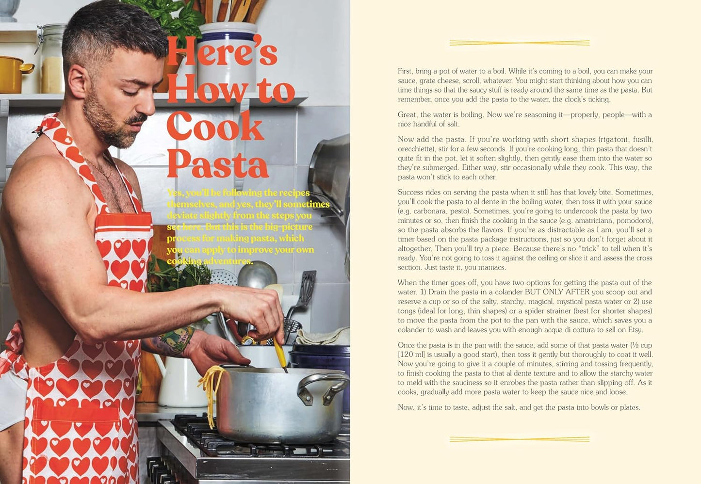 Your Pasta Sucks: A "Cookbook"