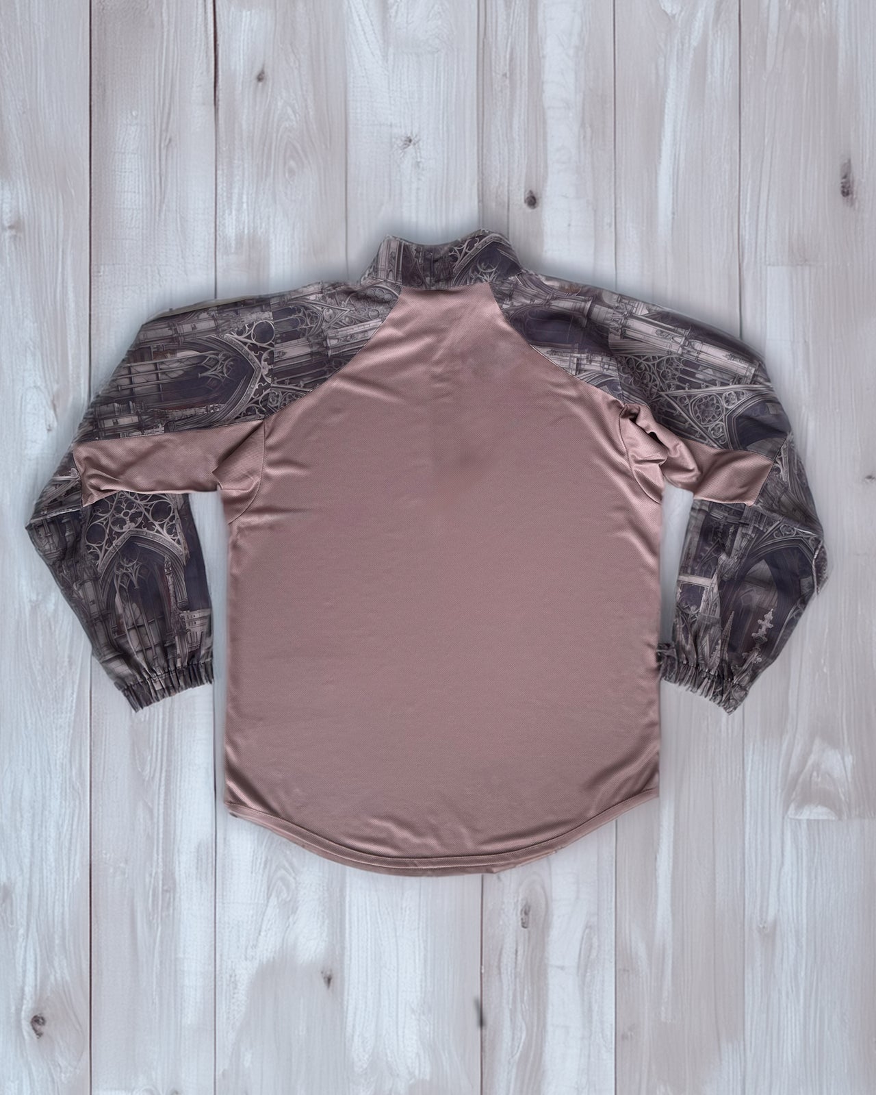 The Carpenter, Camo Quarter-zip Top