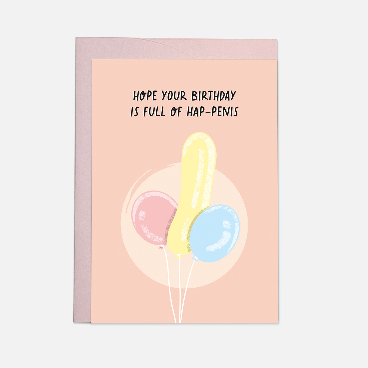 Happenis greeting card: Double