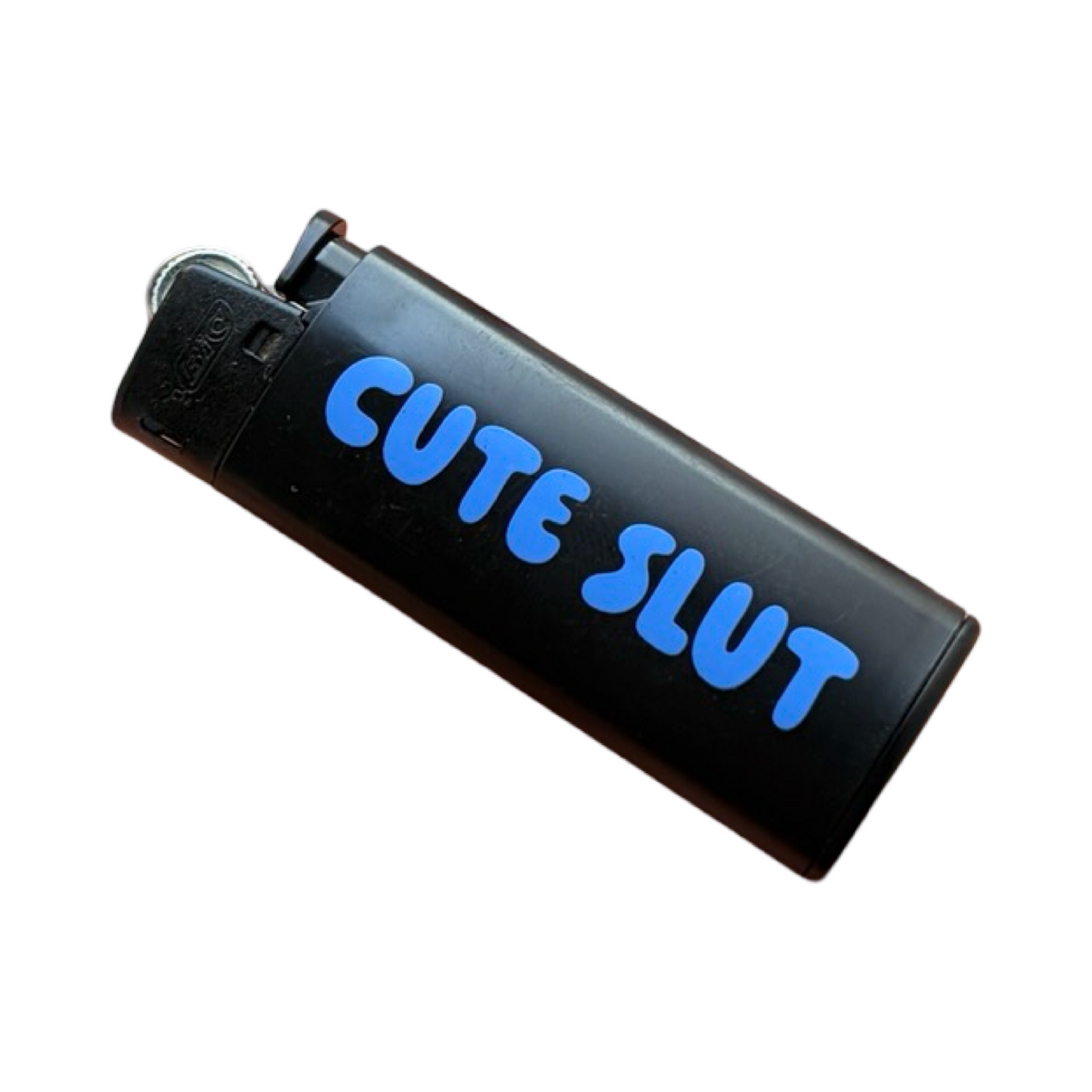 Keller Kreuzberg Lighter "cute slut" Black/Blue