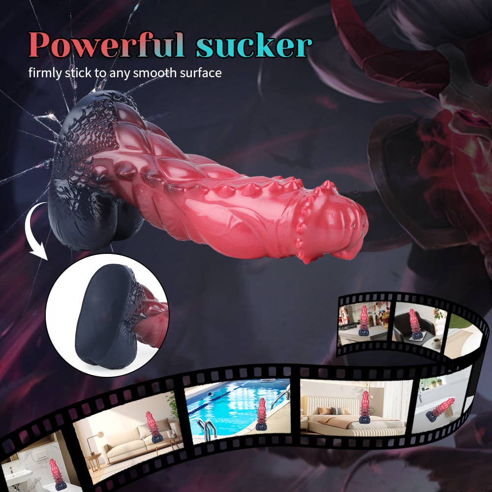 Strong Man Liquid Silicone Fantasy Dildo